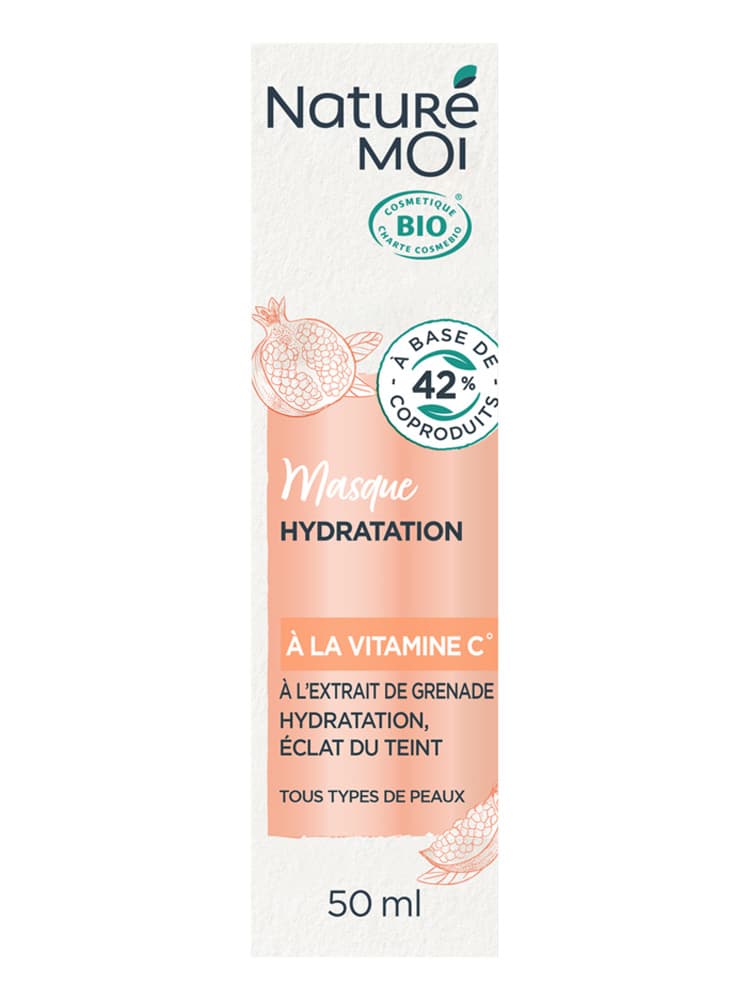 Naturé Moi Masque Hydratation Éclat du Teint Bio 50 ml