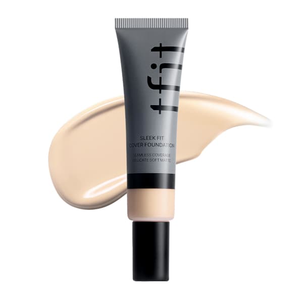 TFIT - Fond de teint couvrant Sleek Fit - 30g - W01 Vanilla
