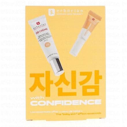 ERBORIAN With Confidence Coffret Les Essentiels Effet Peau Bébé Doré